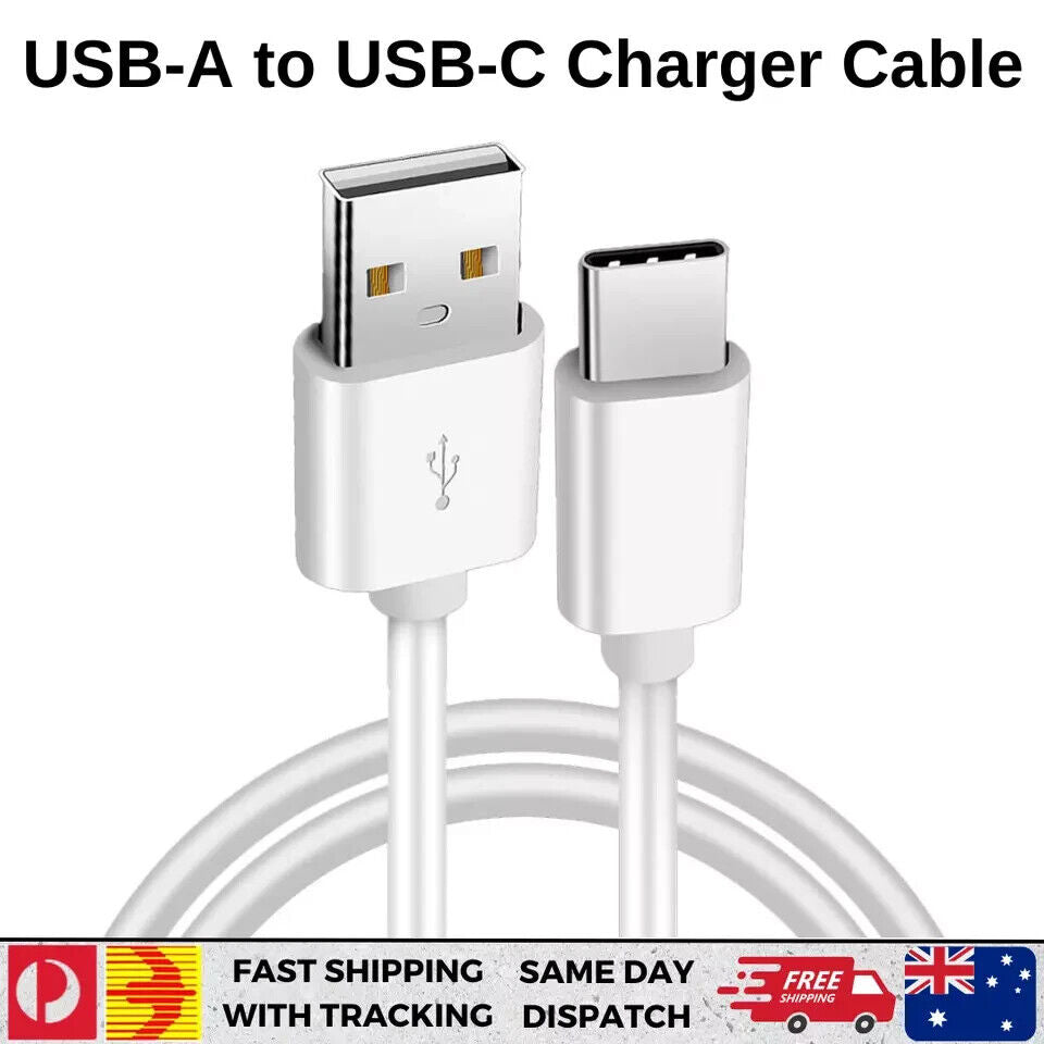 Fast Charger Cable – USB-A to USB-C for Pixel, Galaxy, Samsung, Tablets & Phones