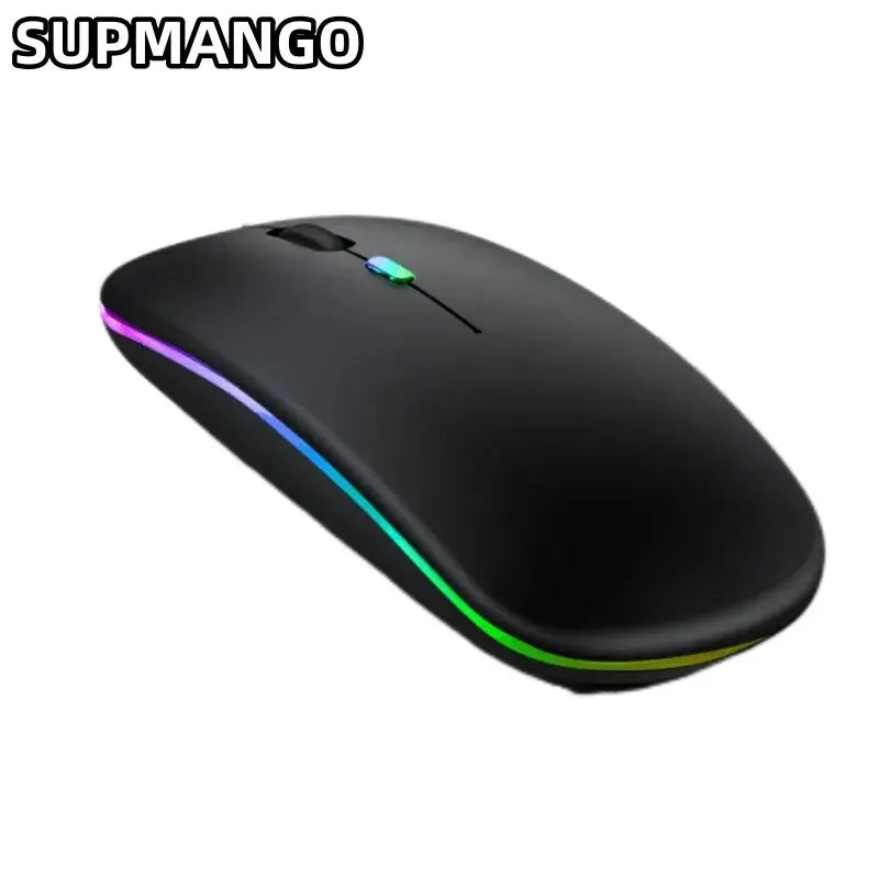 Tech Wiz MagicMouse – Silent Wireless Gaming Mouse with Rechargeable Battery & Universal Support