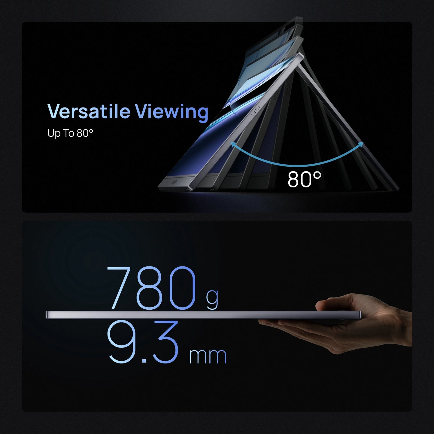 ARZOPA 16.1" Travel Monitor – Vivid Color, Smooth Motion, Plug & Go