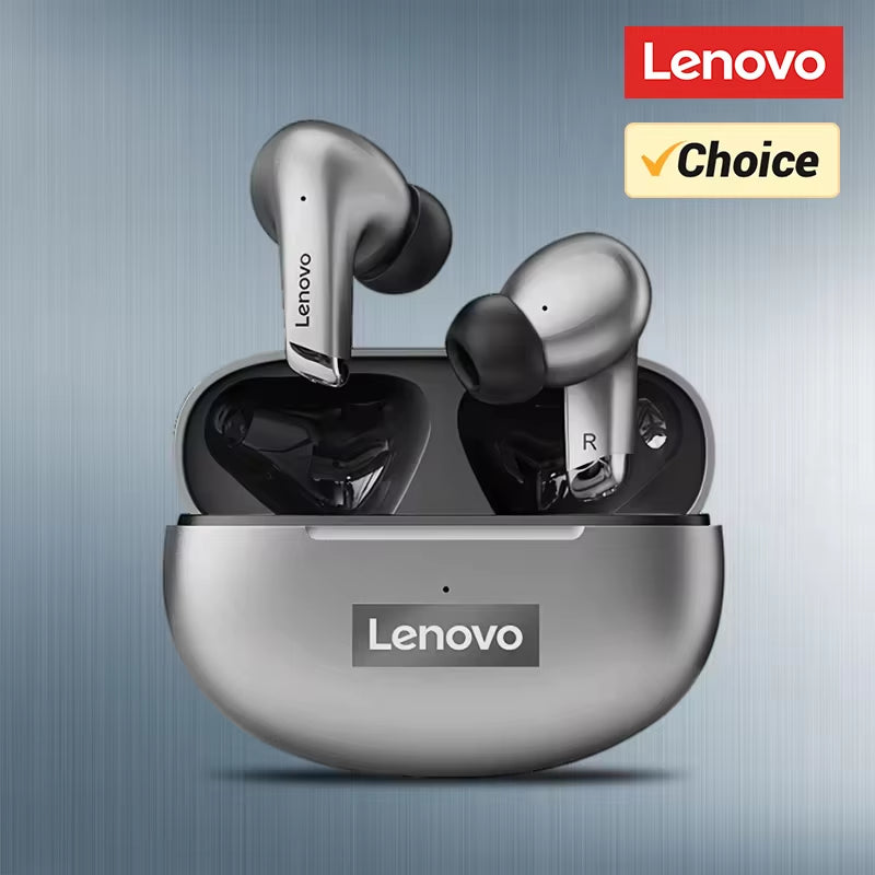 LP5 Wireless Bluetooth Earbuds – HiFi Sound, Waterproof, Mic & Sport Fit