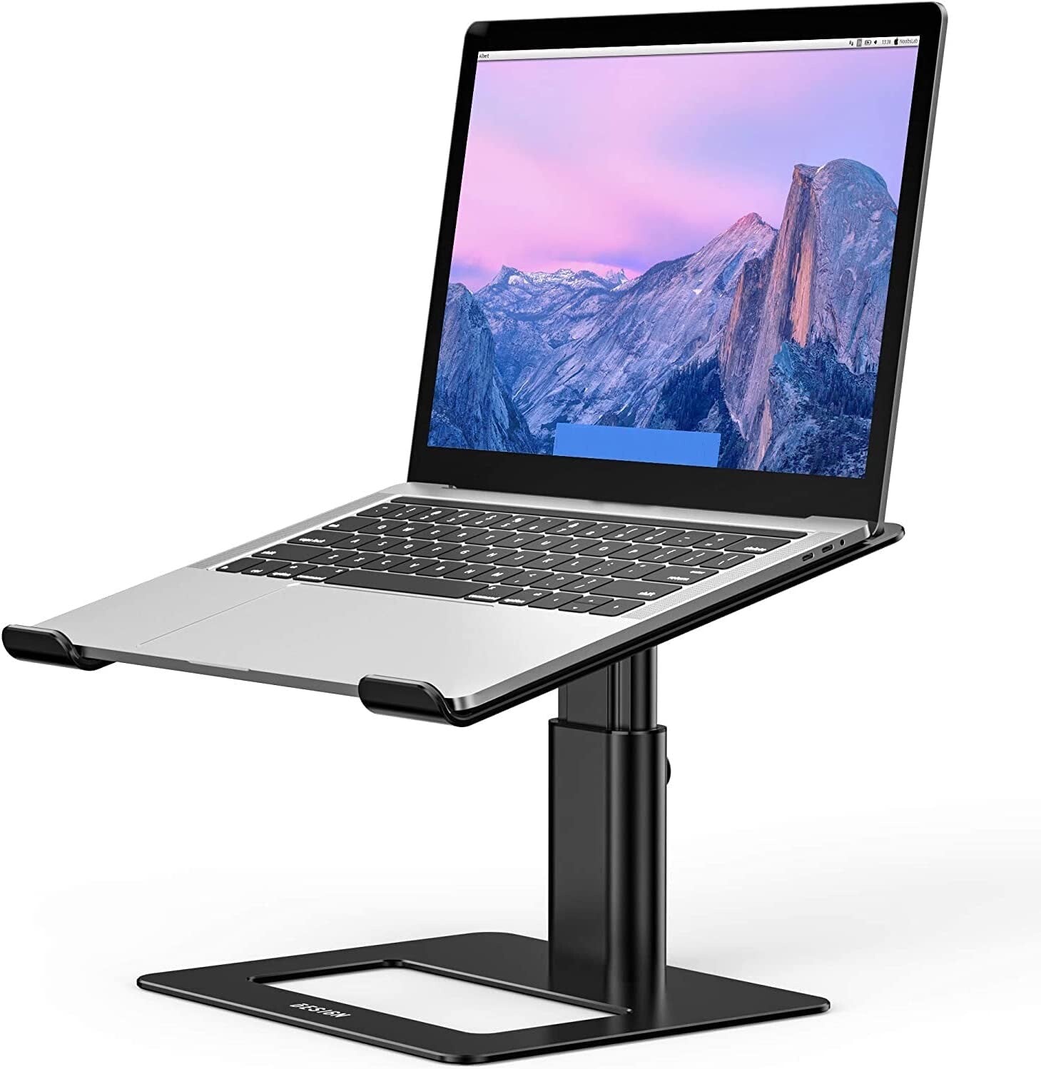 Ergonomic Laptop Holder – Adjustable Metal Stand for Work & Study