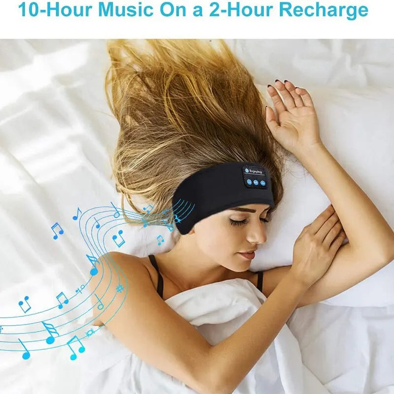 Wireless Music Headband – Sleep Mask + Earphones