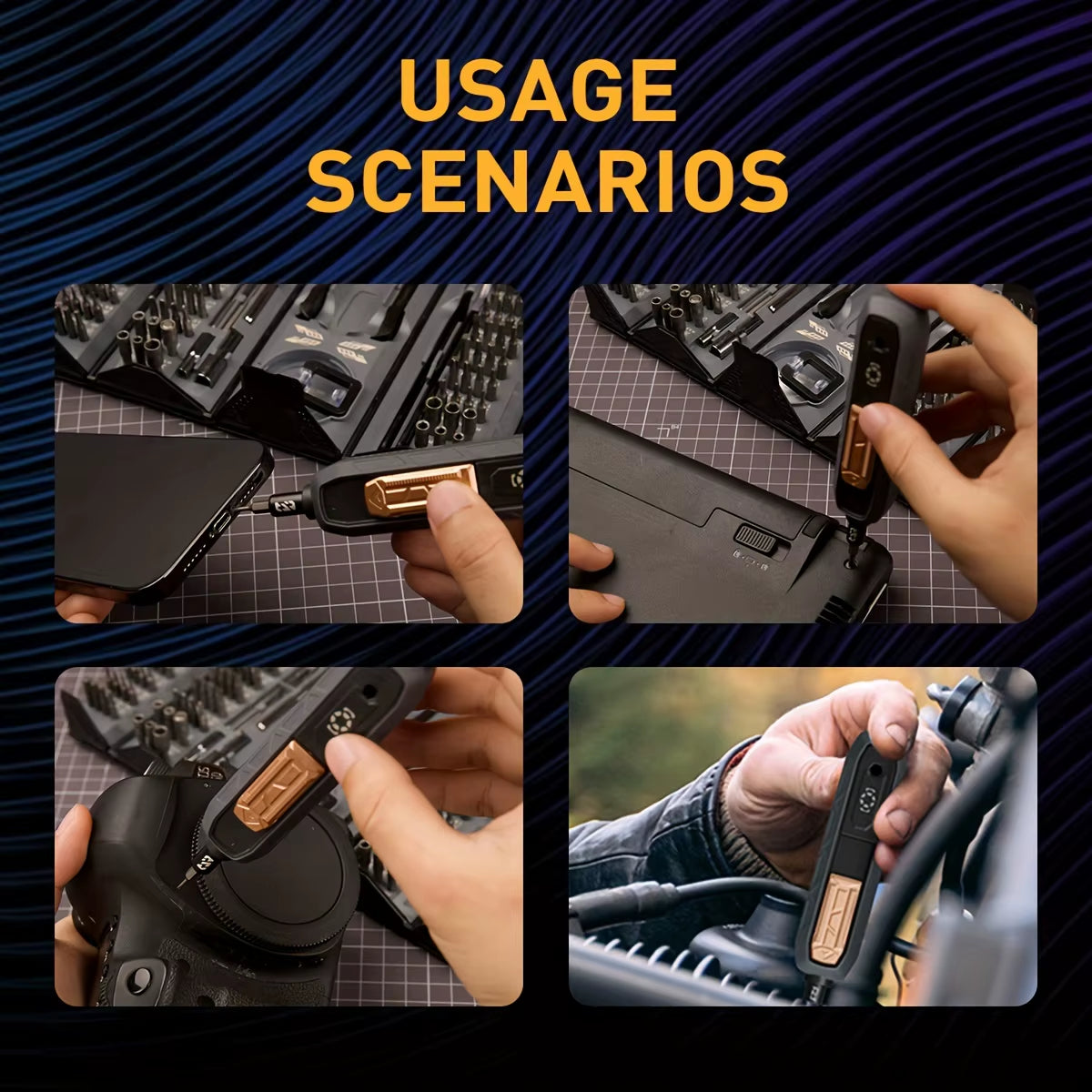 180-in-1 Cordless Precision Screwdriver Kit – Magnetic, Multifunctional & Built for Tech Repairs