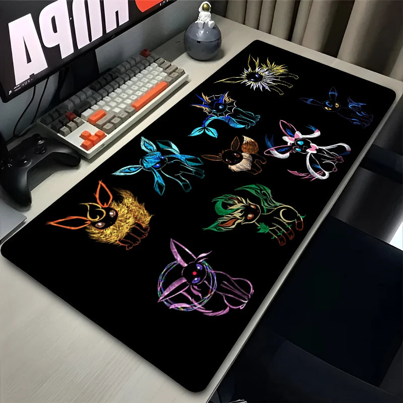 Pokemon Gaming Desk Mat For Keyboard & Mouse