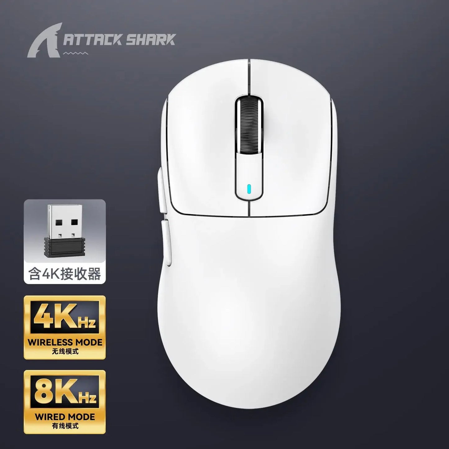 Attack Shark X3/X3PRO – Wireless Gaming Mouse