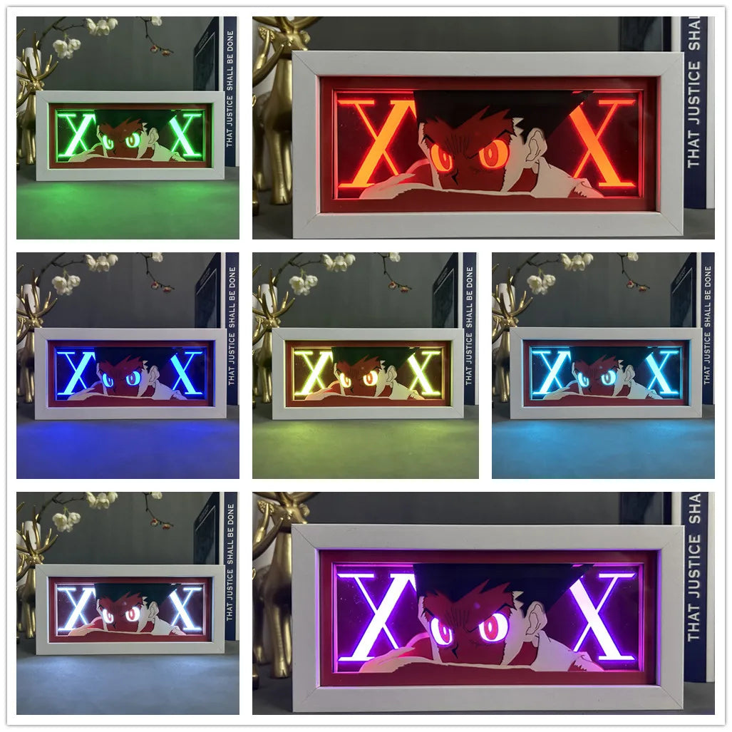 Hunter x Hunter Shadow Box Lamp – Gon LED Anime Night Light