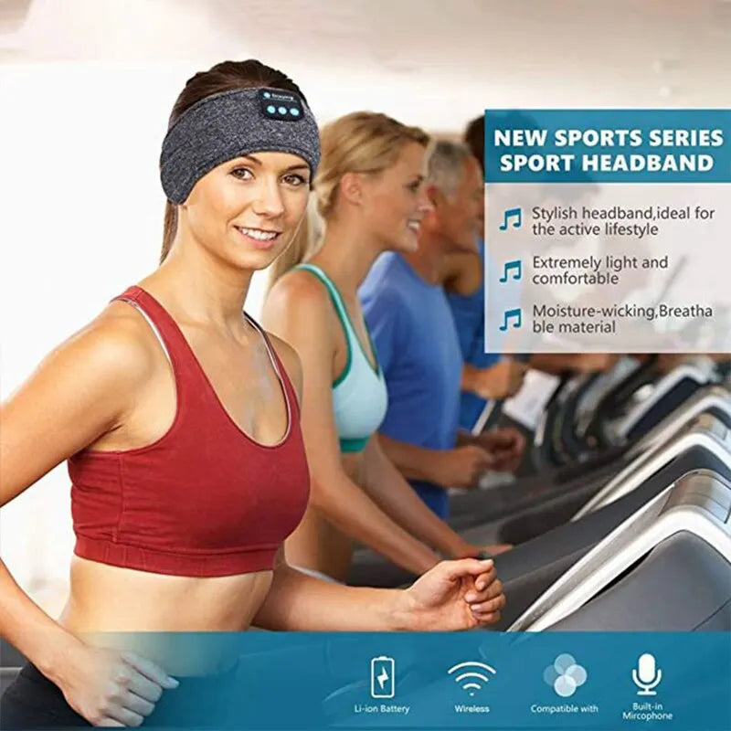 Wireless Music Headband – Sleep Mask + Earphones