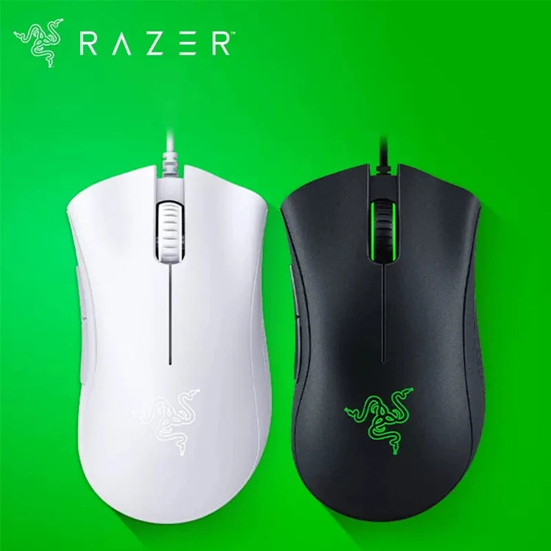 Wired Gaming Mouse – 6400 DPI Optical Sensor for Fast, Accurate Control