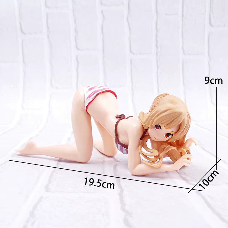 Anime Bikini Girl Car Dashboard Ornament – Chest-Shaking Phone Holder