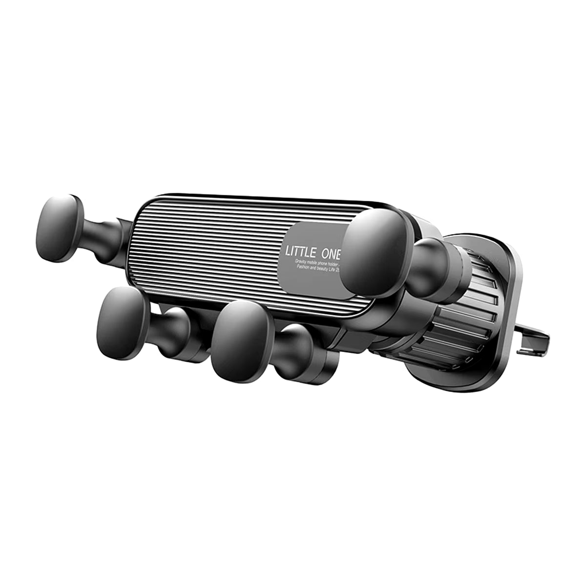 Shockproof Car Phone Mount – Gravity Lock Clip for GPS & Smartphone