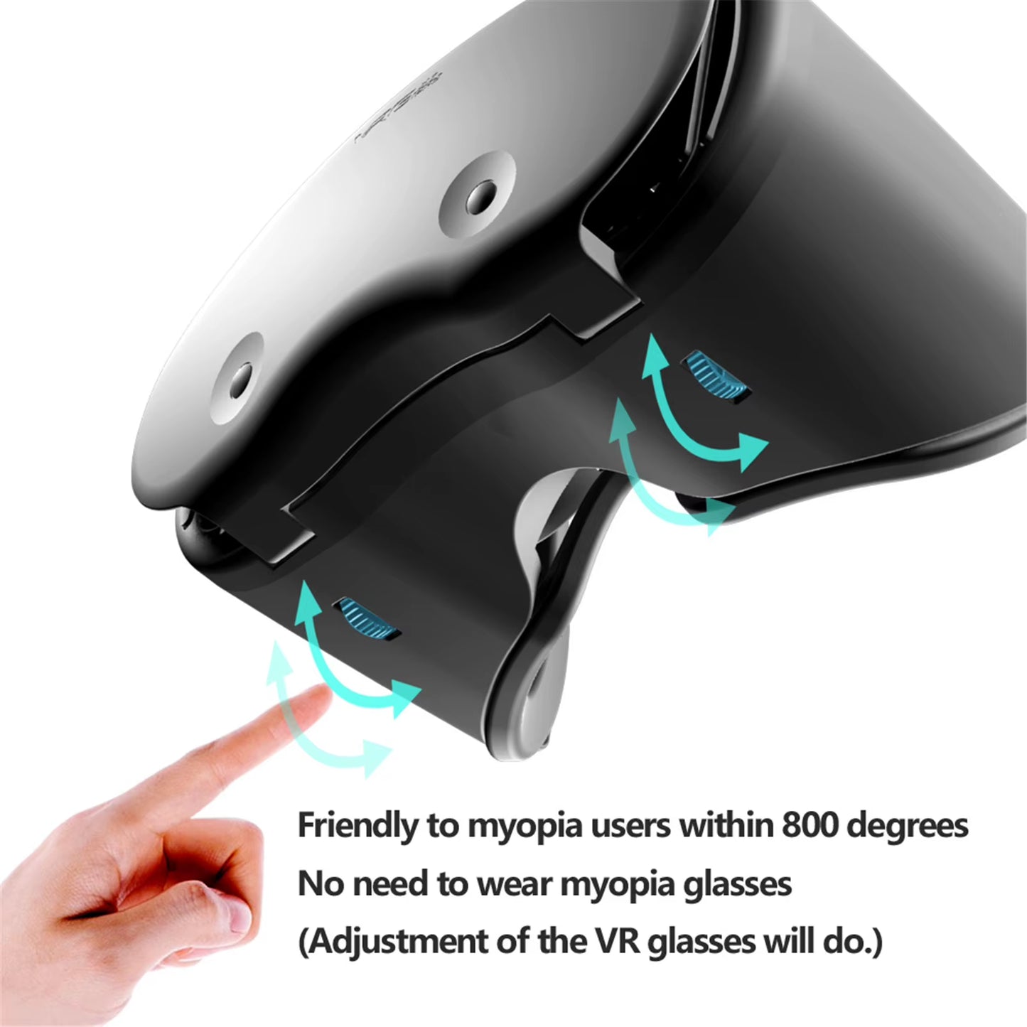 Tech Wiz Virtual Reality Goggles – Lightweight 3D Viewer for iOS & Android
