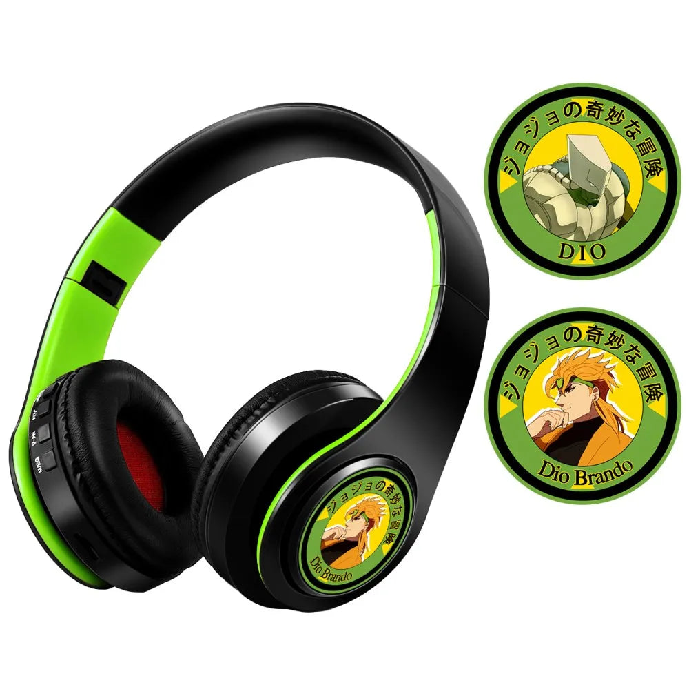 Arknights Exusiai Wireless Headphones – Anime Bluetooth Gaming Earphones with Mic