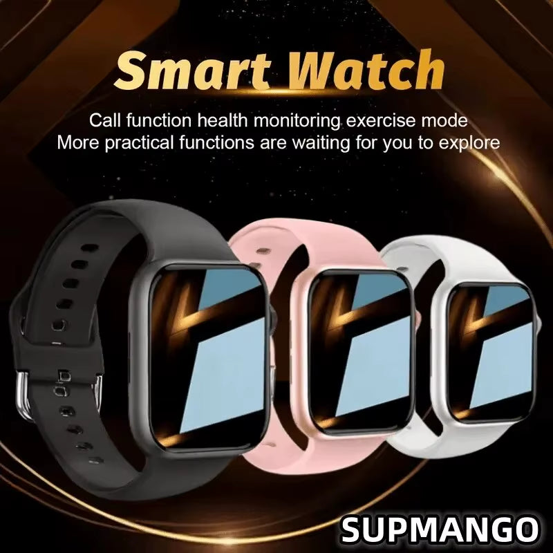 S8 Smartwatch – Bluetooth Call + Health & Sport Tracking for Men & Women