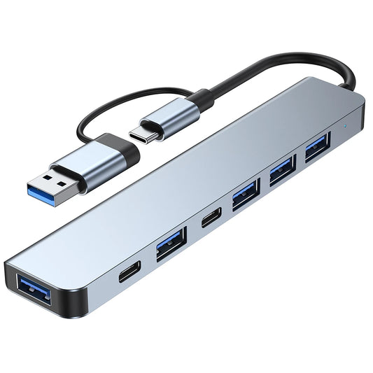 USB-C Multiport Adapter – 7-in-1 Hub for Laptop & PC with Fast Data & Power