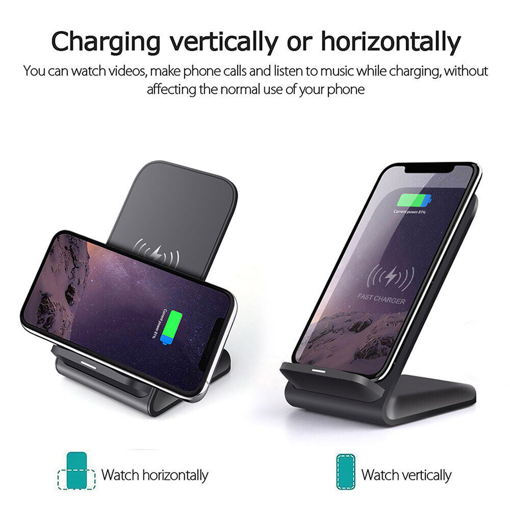 Premium Wireless Charger Dock Charging Station 3-in-1 for Apple & Samsung Products