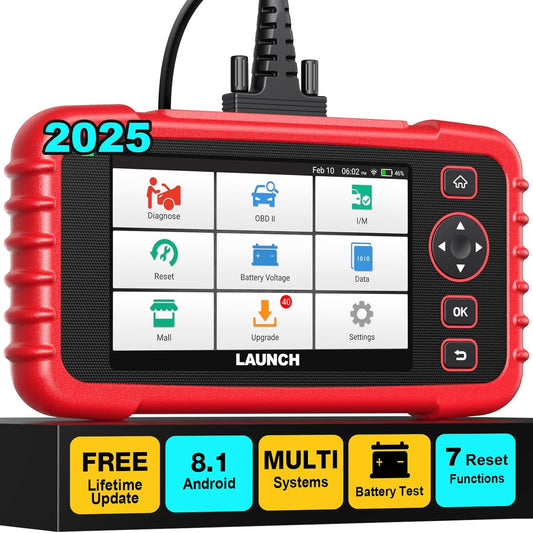 CRP123X OBD2 Car Scanner – Code Reader for TCM, ABS, SRS, Engine & Battery with WiFi & Lifetime Updates