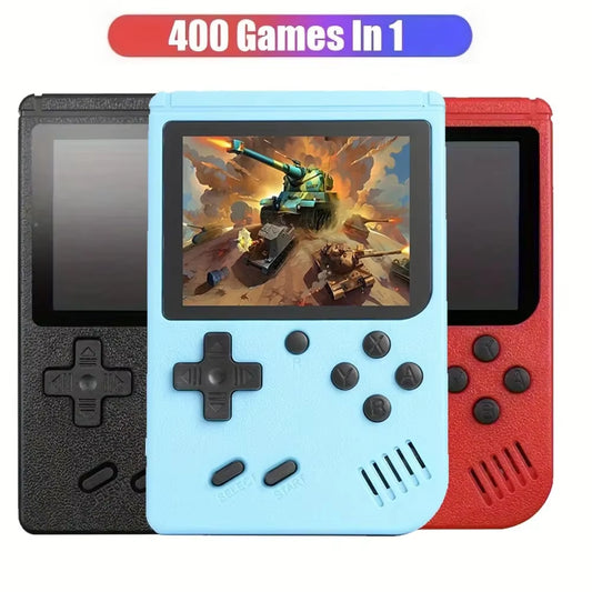 Mini Retro Game Console – 2.4'' LCD Handheld Device with 400 Built-In Classic Games