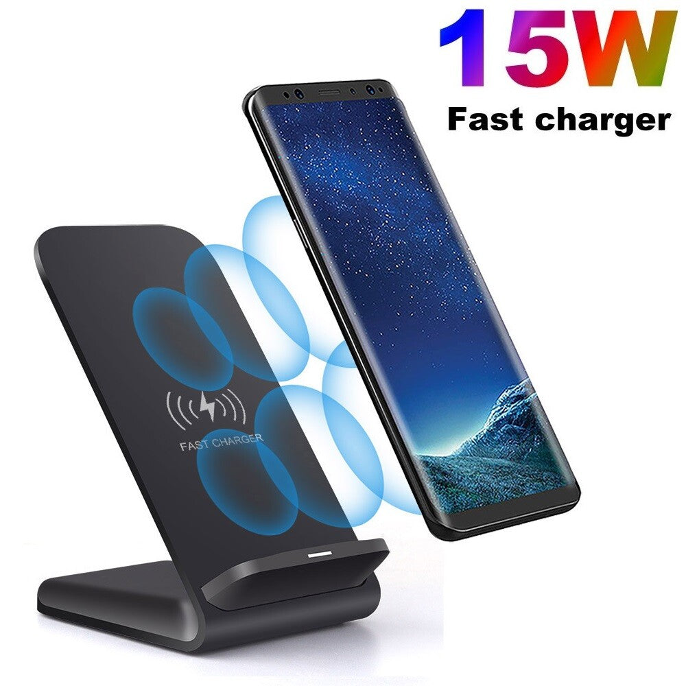 Premium Wireless Charger Dock Charging Station 3-in-1 for Apple & Samsung Products