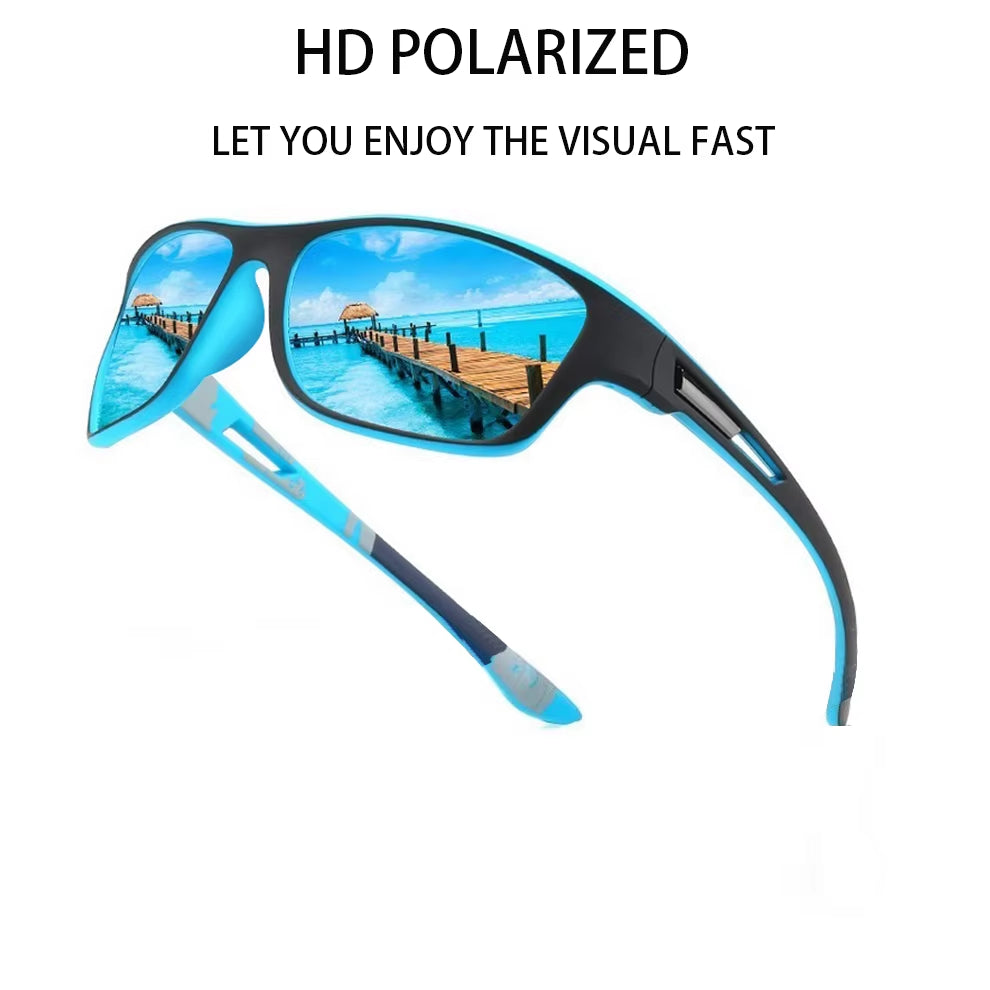 Tech Polarized Fishing Sunglasses – See Fish Underwater | UV400 Anti-Glare TAC Lens for Men & Women