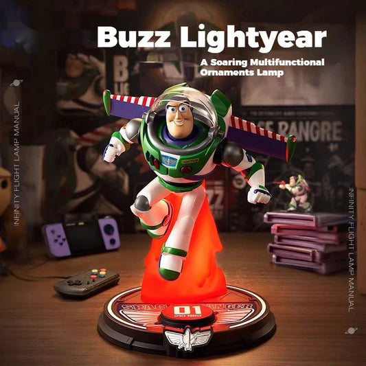 Disney's Toy Story Buzz Lightyear Night Light & Wireless Charging Stand