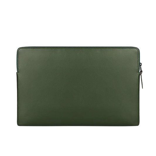 15.6 Inch Thin and Light Laptop Liner Bag with Pu Material - Armygreen