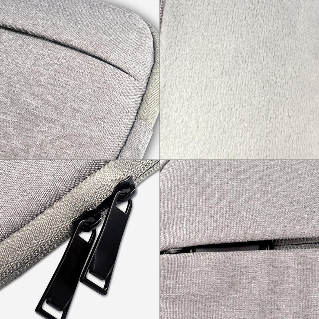 Portable Oxford Cloth Laptop Bag For 13.3 Devices - Universal Fit - Grey