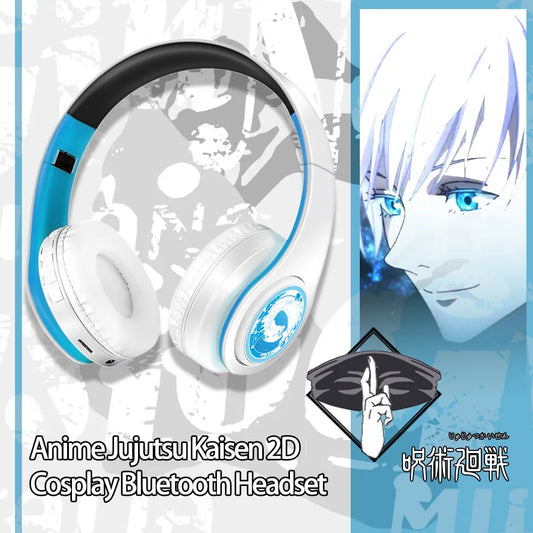 Arknights Exusiai Wireless Headphones – Anime Bluetooth Gaming Earphones with Mic