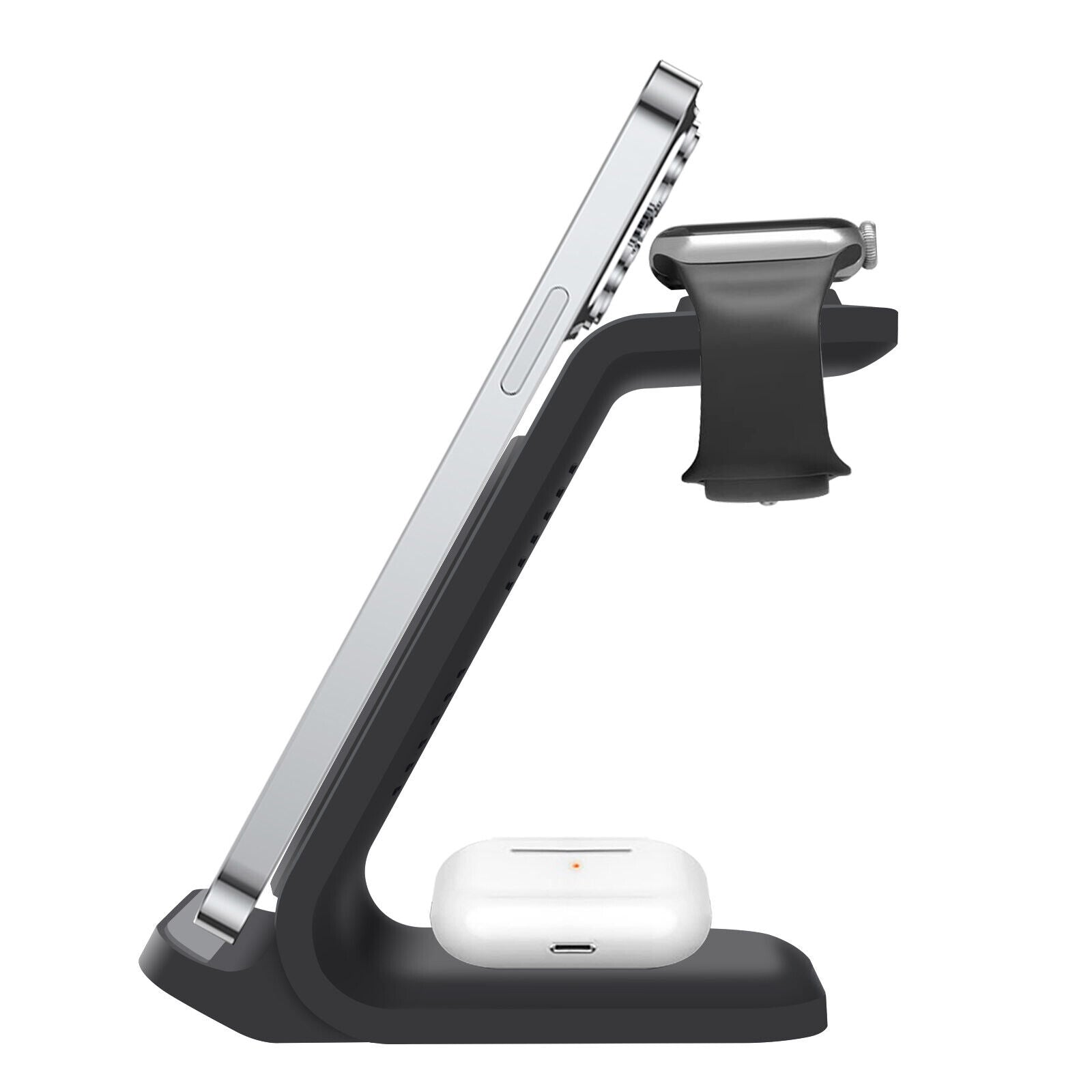 Premium Wireless Charger Dock Charging Station 3-in-1 for Apple & Samsung Products