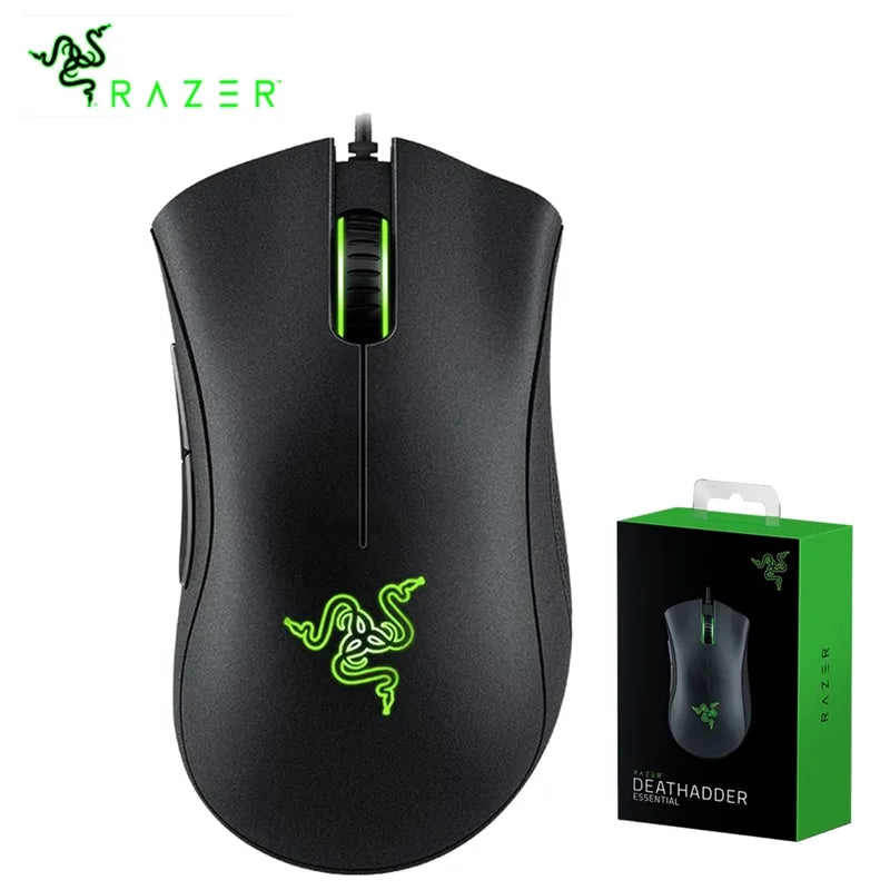 Razer DeathAdder Pro Wired Gaming Mouse – High-Precision 6400 DPI Sensor