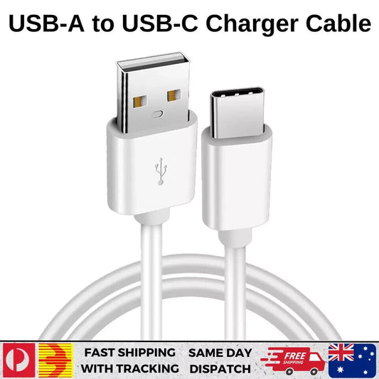 Fast Charger Cable – USB-A to USB-C for Pixel, Galaxy, Samsung, Tablets & Phones