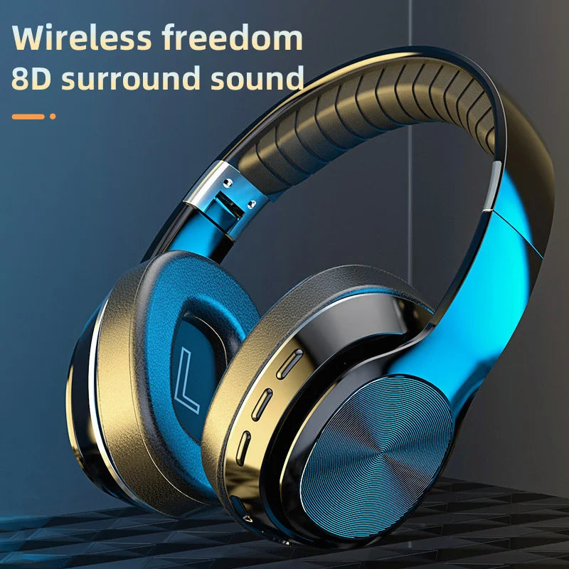 Xiaomi Premium Over-Ear Headphones – Wireless, HiFi Sound, Mic, TF Card & FM Radio
