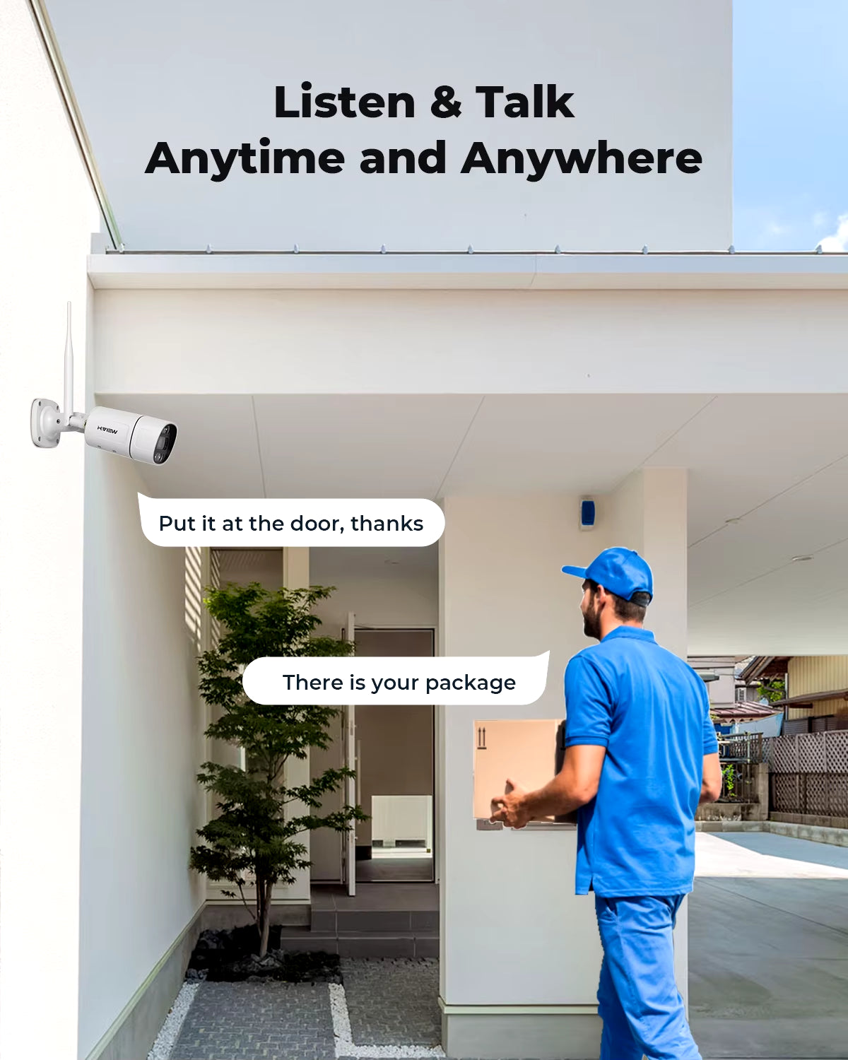 8CH 5MP Wireless CCTV Kit – Indoor/Outdoor, 2-Way Audio, NVR