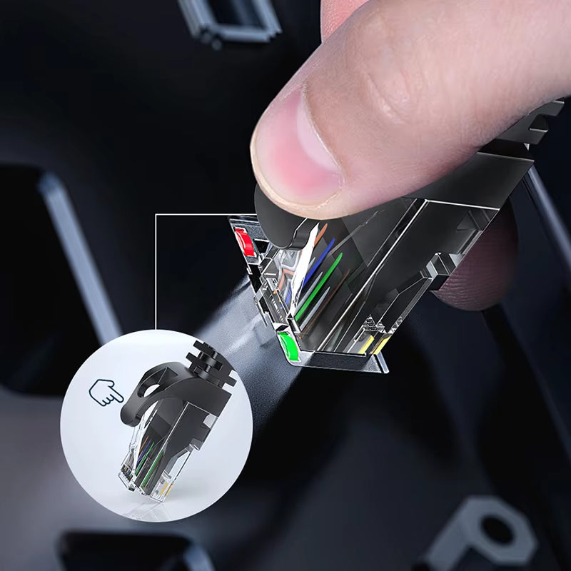 High-Speed Cat6 LAN Cable – RJ45 Network Cable for Modem, Router, Gaming