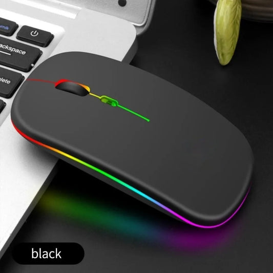 Tech Wiz MagicMouse – Silent Wireless Gaming Mouse with Rechargeable Battery & Universal Support
