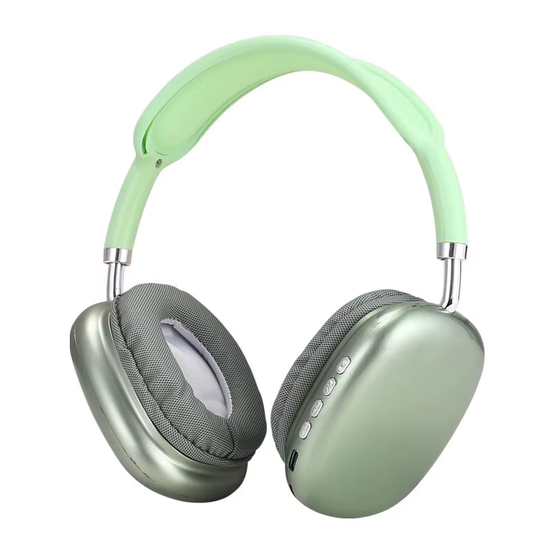 P9 Bluetooth Headphones – Immersive Sound, Noise Cancelling, Over-Ear Comfort, Apple-Ready