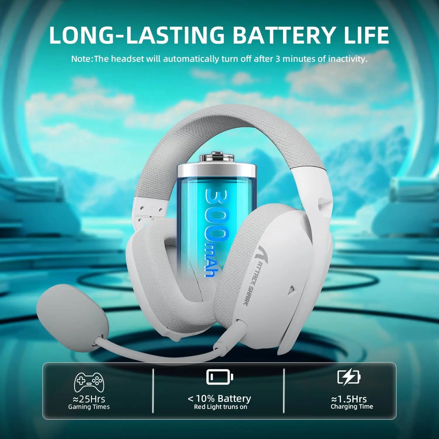 Attack Shark L80PRO – Gaming Headphones