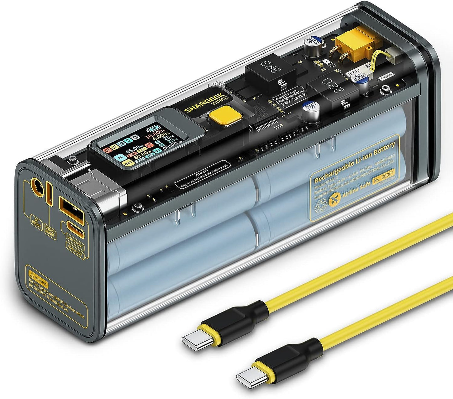 Storm 2 Power Bank – Charge Laptops, Phones & More with 100W Speed + 25,600mAh Capacity