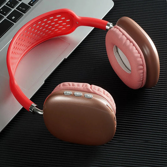 Apple Replica Wireless Bluetooth Noise Cancelling Headphones –  with Mic & TF Card Playback